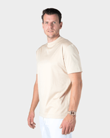 IBIZA - BEIGE SHINY LUXURY T-SHIRT