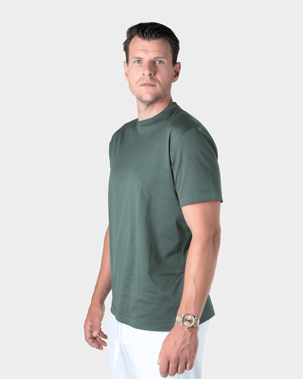 IBIZA - GROEN SHINY LUXURY T-SHIRT