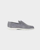 MONACO - GRIJS SUÈDE YACHT LOAFERS