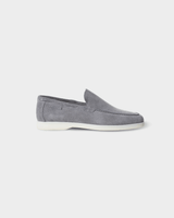 MONACO - GRIJS SUÈDE YACHT LOAFERS