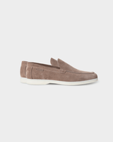 MONACO - BEIGE SUÈDE YACHT LOAFERS