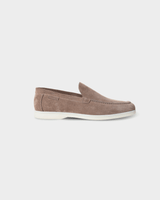 MONACO - BEIGE SUÈDE YACHT LOAFERS