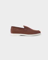 MONACO - BRUIN SUÈDE YACHT LOAFERS